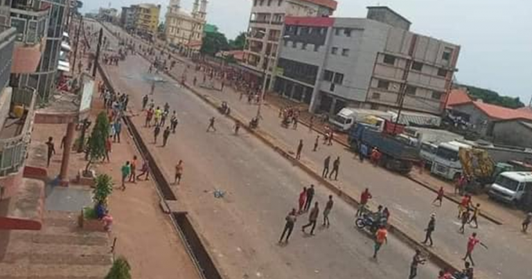 Conakry : des échauffourées éclatent de nouveau à Bambeto