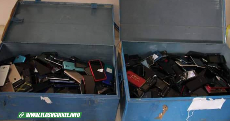 Examens nationaux session 2022 : les 714 téléphones saisis sont arrivés à Conakry (MEPU-A)