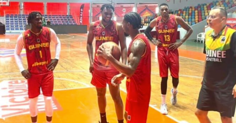 Basketball : 2e défaite pour la Guinée aux éliminatoires du mondial (4e fenêtre)