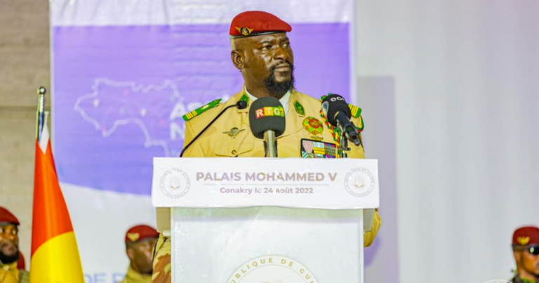 Col. Doumbouya aux guinéens : « (…) j’entends honorer mes engagements»