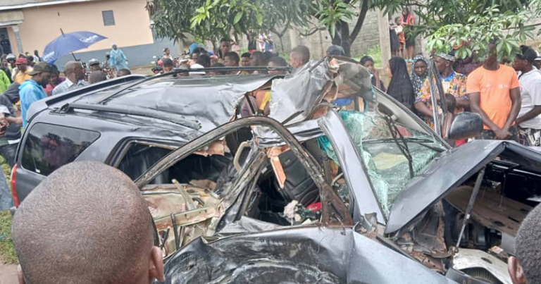 Dubréka : plus de 3 morts et des blessés graves enregistrés dans un accident de la circulation
