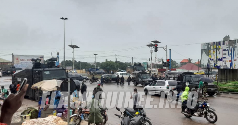 Manifestation du FNDC : la ville de Conakry paralysée par endroit (constat)