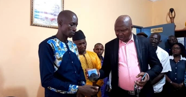 DCE de Matoto : Sékou Kaba installé dans ses nouvelles fonctions