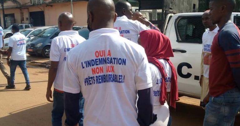 Kaloum : sit-in devant le ministère de l’agriculture et de l’élevage