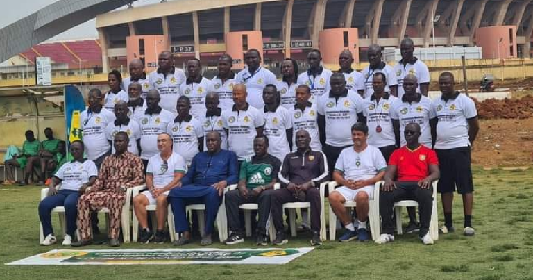 Conakry : fin d&rsquo;un stage des entraineurs pour la Licence B CAF