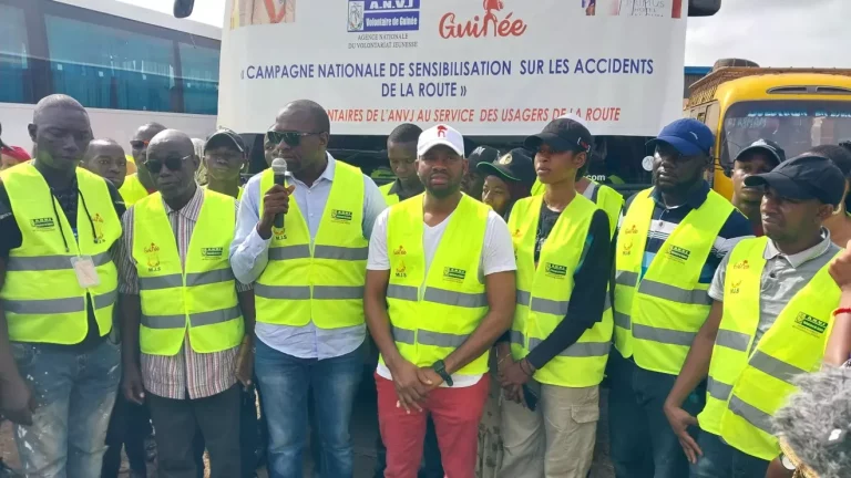Macka Baldé, DG de l’ANVJ, sensibilise à Matoto: « Les accidents tuent plus que le SIDA et toutes les autres pathologies »