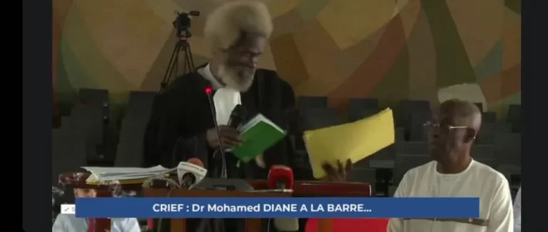 CRIEF. Dr Diané se fait le « meilleur avocat procédurier de l’Afrique francophone »