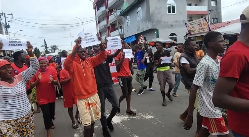 Conakry. Ils manifestent contre le directeur adjoint de la Sûreté qui aurait tué un des leurs