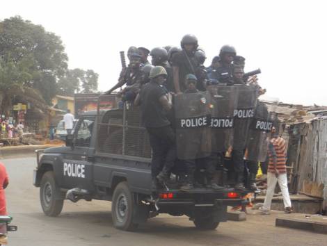 La police promet de traquer les hors-la-loi : ‘’Nous débarrasserons Conakry de tous les malfaiteurs’’