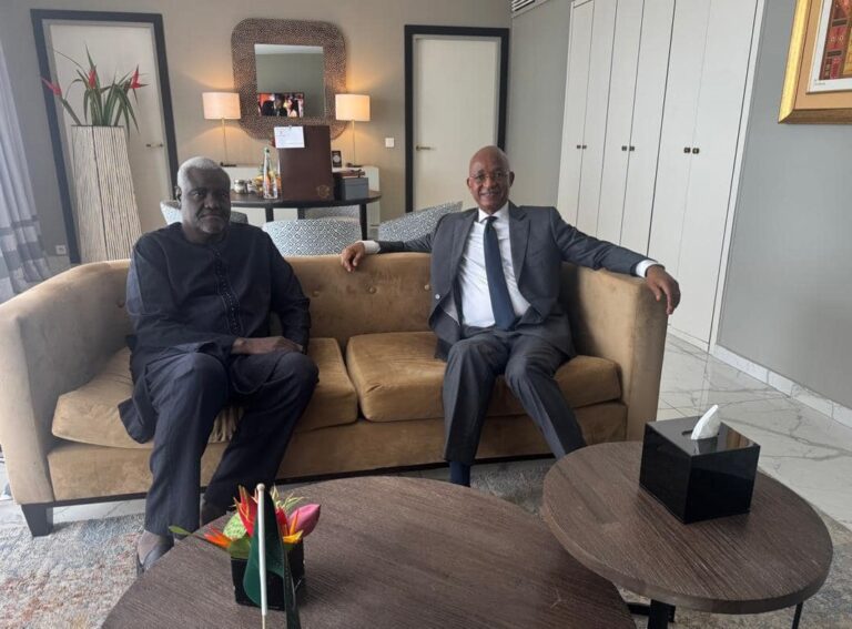 Union africaine: les dessous de la rencontre entre Cellou Dalein et Moussa Faki
