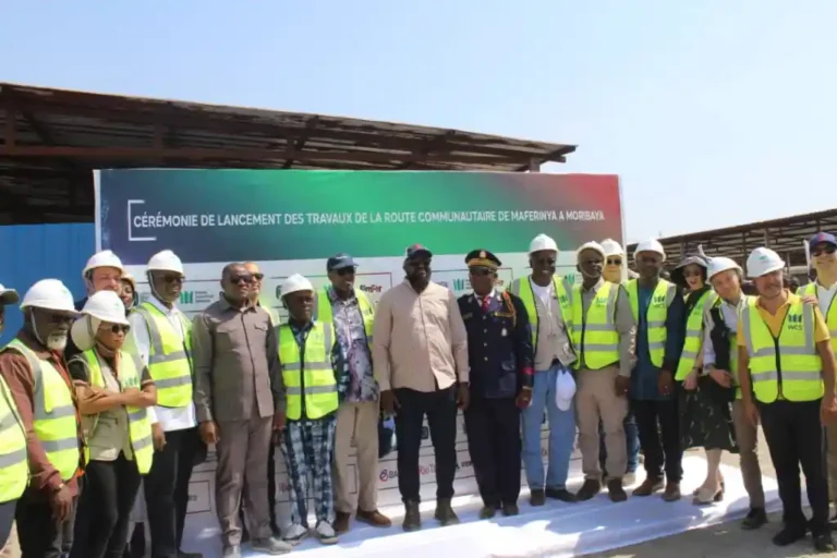 Forécariah : lancement des travaux de la route Maferinya-Moribaya