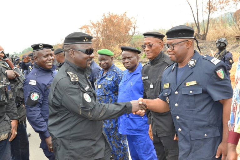 Tournée du DG de la Police : cap sur Kissidougou, Guéckédou et les frontières