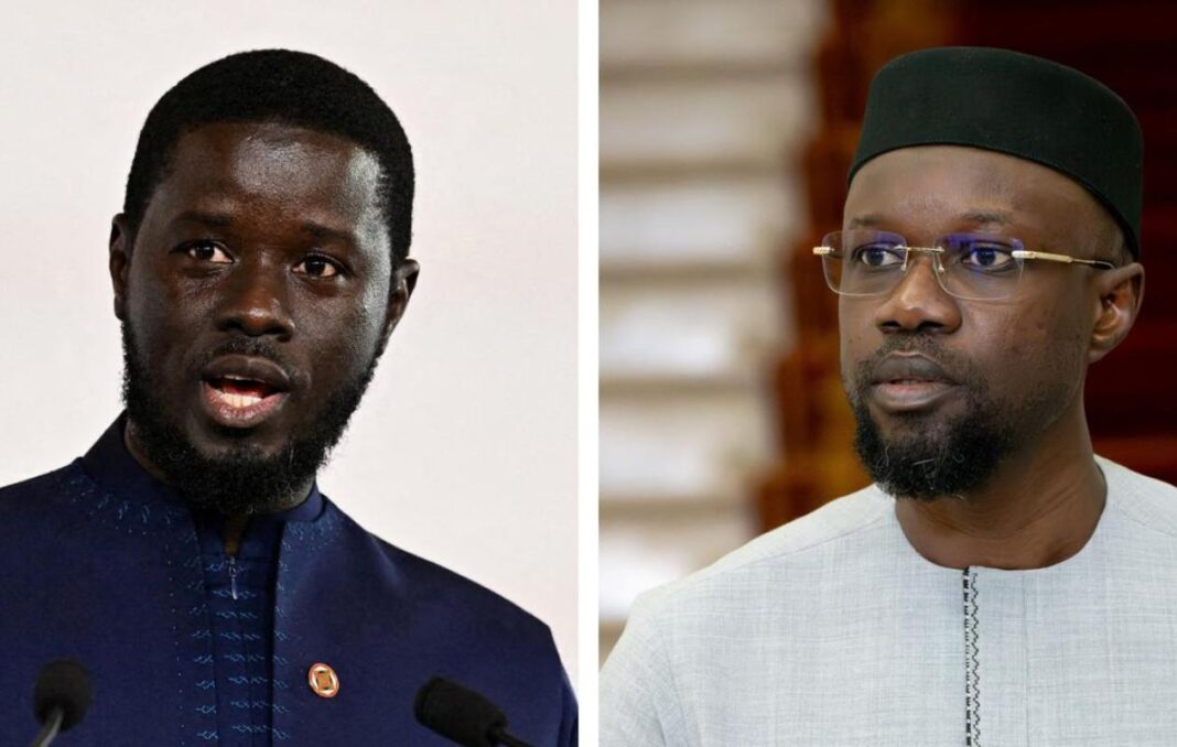 Le président Bassirou Diomaye Faye limoge son Premier ministre Ousmane Sonko